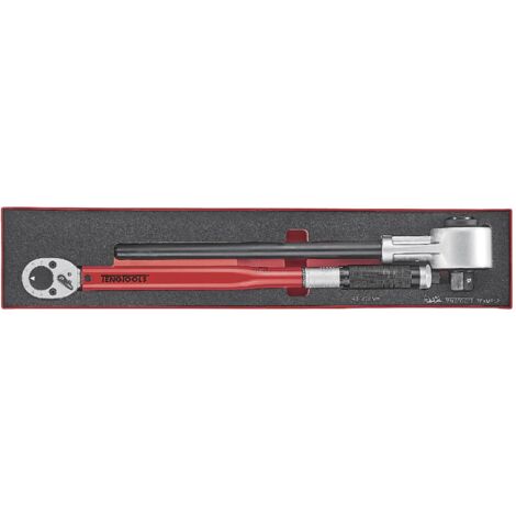 Clé dynamométrique 1/2 et multiplicateur de force 1/2- 3/4 Foamx4 tray 2 pièces Teng Tools TEXMP12