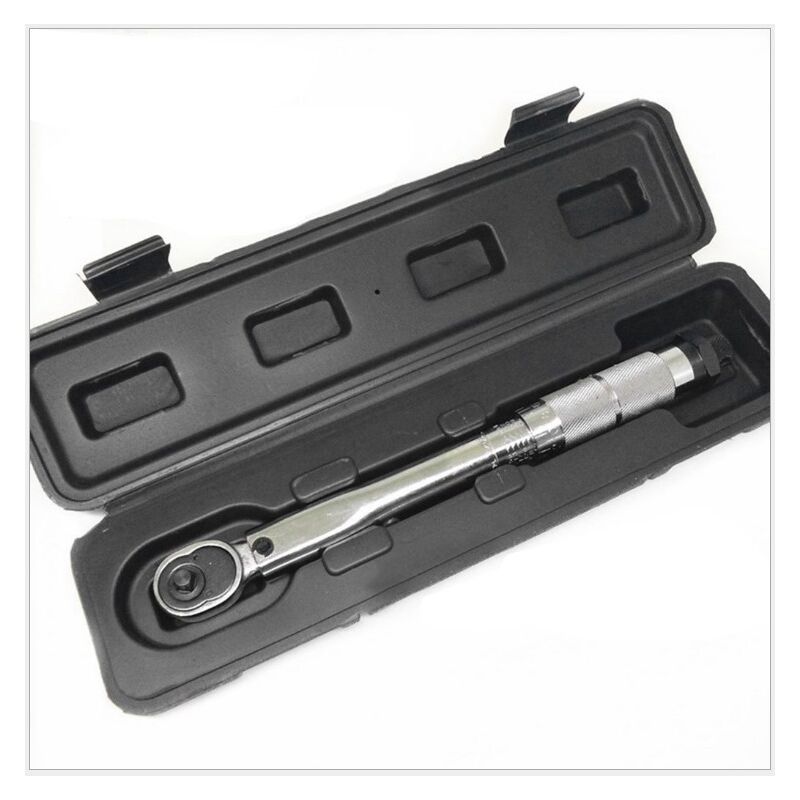 Clé dynamométrique 1/4 (27.5 cm) Réglable de 5-25 Nm