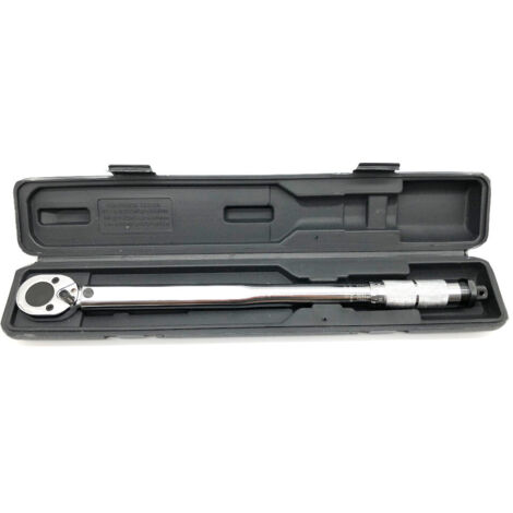 Coffret clé dynamométrique automatique 1/2'' – Couple réglable 28-210Nm – Acier chrome-vanadium – Tête à cliquet réversible – Beast
