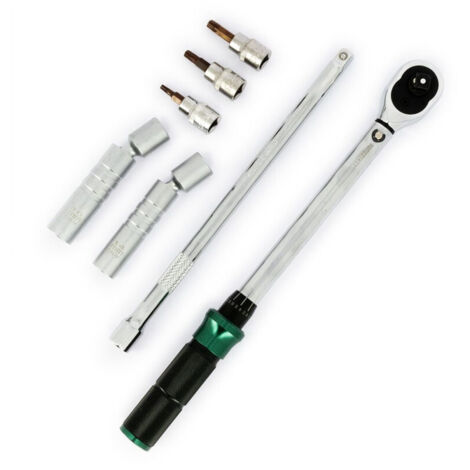 Clé Dynamométrique 3/8 10-60Nm 7 Pièces