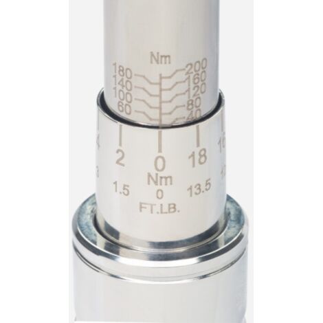 Clé dynamométrique 3/8 " Bahco 7455-60 406 mm 10-60 Nm