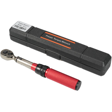 Clé dynamométrique à cliquet de 1/4 po Clé dynamométrique réversible à double sens à 72 dents avec boucle pour l'entretien des vélos, motos et voitures (0,74-7,38 pi-lb/1-10 Nm)