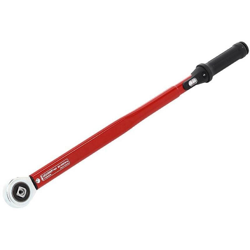 Red 3301219 - Clé dynamométrique 3/4 80-400Nm L.685mm , R78900400 - Gedore