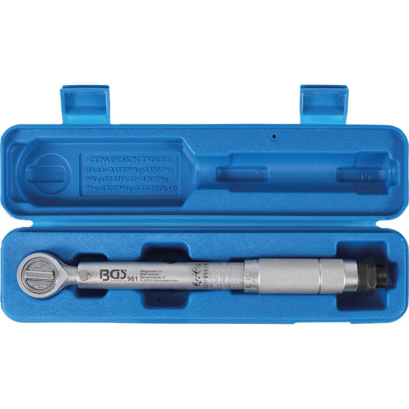 Bgs Technic - Cle dynamometrique bgs carre 3/8 20-110 nm et adaptateur 1/2