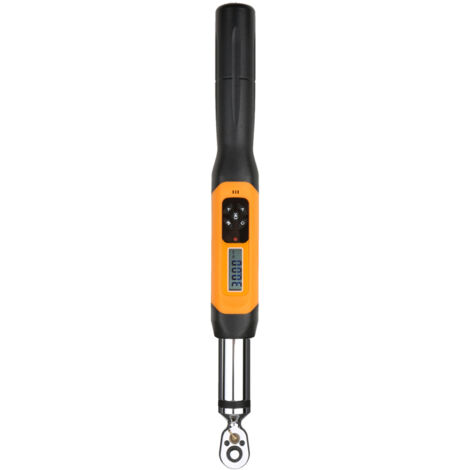 Clé dynamométrique numérique 1/4 pouce avec avertisseur sonore et alarme LCD (0,3-30 Nm)