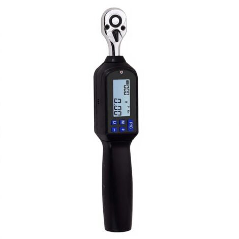 Clé dynamométrique numérique portable ES2-020AN 1/4 pouce, grand écran rétroéclairé, alarme sonore LED, mesure des pics en temps réel, quatre unités de mesure, multifonctionnelle et pratique.
