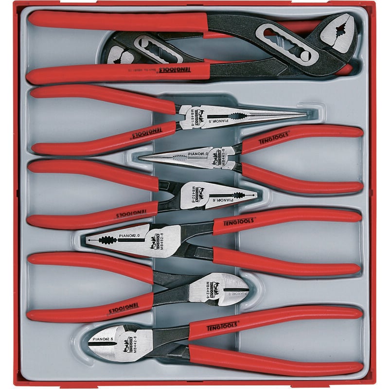 Jeu de pinces, TTD441, 8 pièces Tengtools 174350108
