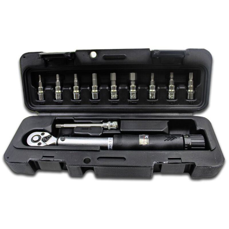 Clé dynamométrique préréglée Clé dynamométrique spéciale à fenêtre Clé kg Jeu de clés dynamométriques réglables pour vélo 1/4