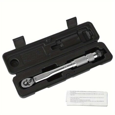 Clé Dynamométrique Réglable Professionnelle 1/4 '' Clé à Douille Outil à Main