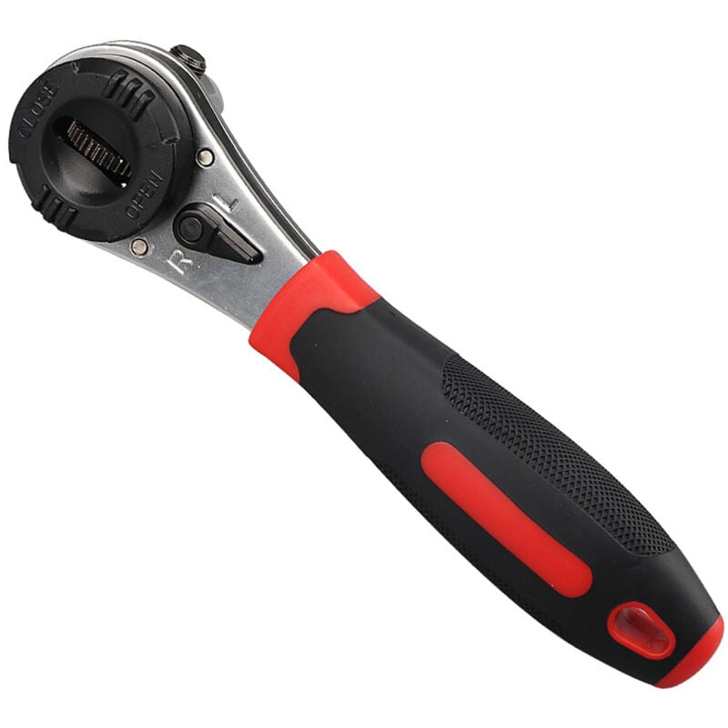 Lifcausal - Clé dynamométrique universelle multifonctionnelle réglable pour tuyaux de plomberie, clé à cliquet automatique de 6 à 22 mm, outil de