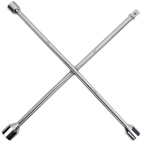 Clé en croix 24 x 27 x 32 x 20(3/4 po. 4 pans) L625 mmxl625 mm PROMAT