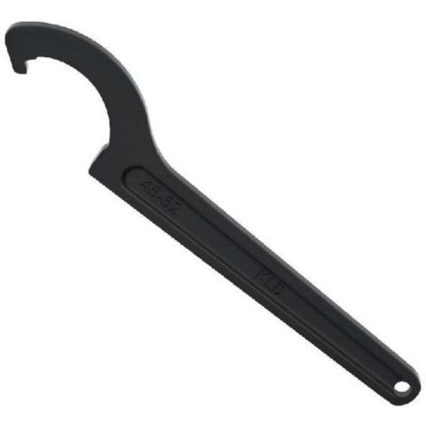 Clé en croix réglable à filetage moleté pour écrous moletés, tailles de 45 à 52 mm, épaisseur de la tête 7,8 mm, clé plate