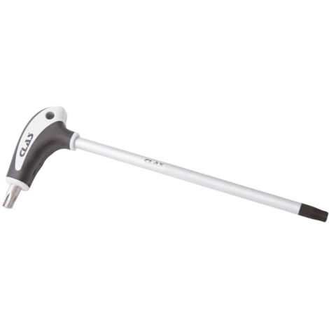 Clé en T T40 x 185mm SVCM et poignée bi-matière PP+TPV - OS 2107 - CLAS Equipements