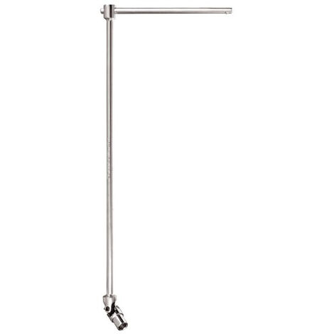 Clé à douille en T à cardan avec poignée coulissante 13mm