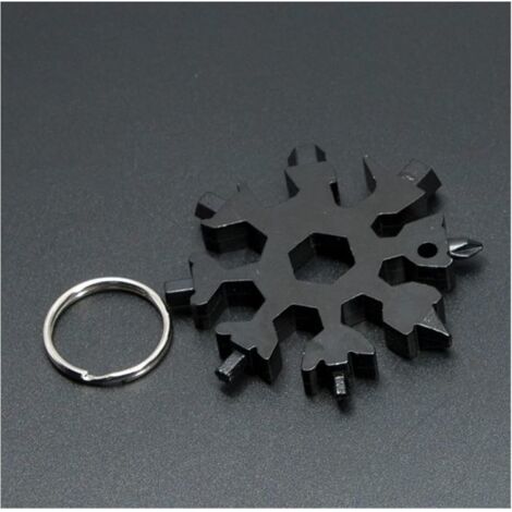 Clé hexagonale à vis et écrou, clé dynamométrique multifonctionnelle portable, clé hexagonale à flocon de neige