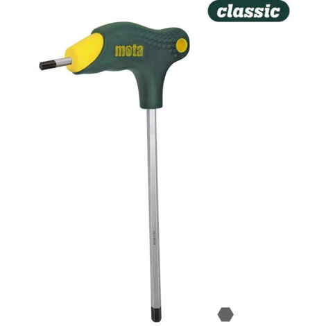 MOTA HERRAMIENTAS Clé Hexagonale Avec Poignée En T 5x125 Lx05