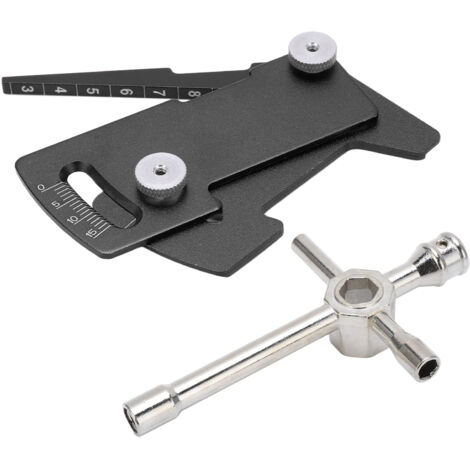 Clé hexagonale multifonction pour voiture RC, kit d'outils de réglage avec clé en croix pour 4WD