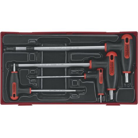 Clé hexagonale Teng Tools TTHEX7AF 7 unités