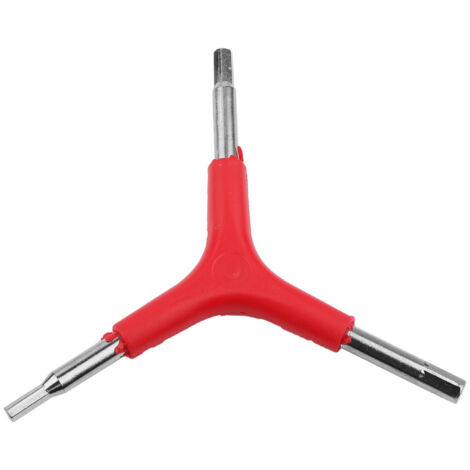 Clé hexagonale triple portable pour réparation vélo légère