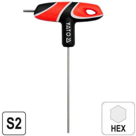 CLÉ HEXAGONALE YATO AVEC MANCHE 8,0 mm