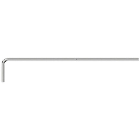 Cle male coudee WERA chrome 2,0x100mm 6 pans