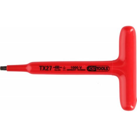 Clé mâle Torx à poignée en T avec revêtement isolant, T25, 160 mm