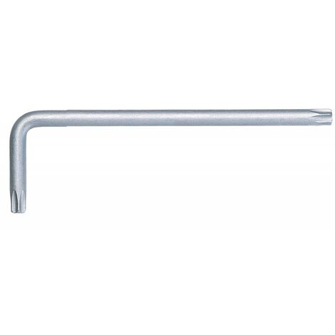 KS TOOLS 151.2243 Clé mâle TORX® percé courte, T8