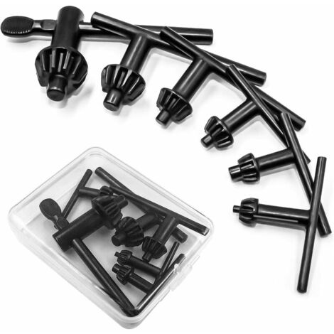 Clé Mandrin Perceuse 4/6/10/13/16/20mm Universelle Cle Mandrin pour Perceuse à Mandrin (6 Pièces)，Superma