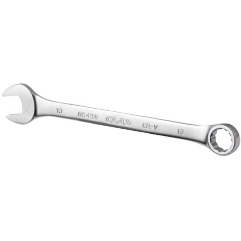Clé mixte 13mm 12 pans CrV DIN ISO 3113 - OS 4108 - CLAS Equipements