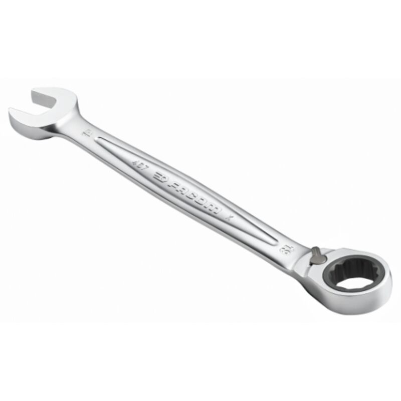 Clé mixte à cliquet métrique Ultra Grip FACOM 21 mm . - vue 3
