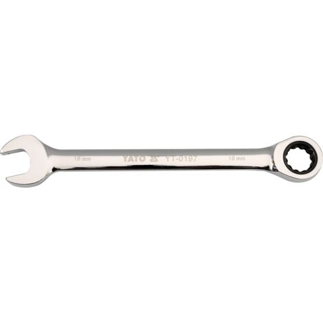 CLE MIXTE A CLIQUET 11MM