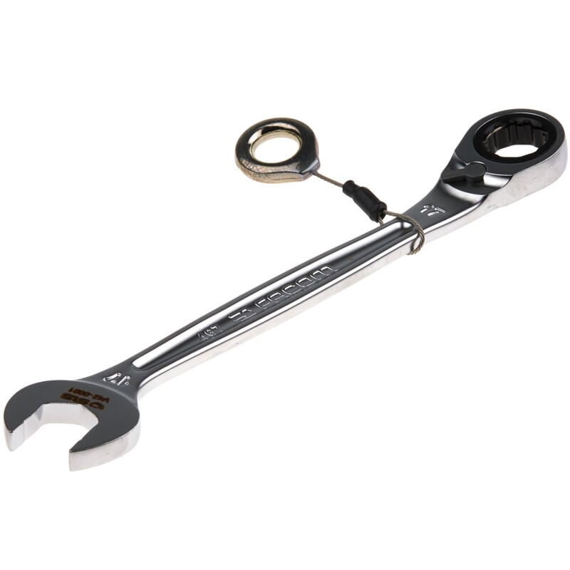 Facom - Clé mixte à cliquet 17 mm ( Prix pour 1 )