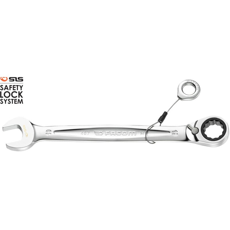 Facom - Clé mixte à cliquet 21 mm ( Prix pour 1 )