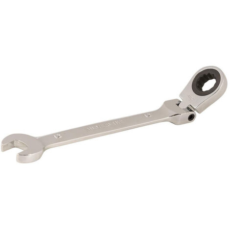 CLÉ MIXTE À CLIQUET À TÊTE INCLINABLE 12 MM SILVERLINE 598523