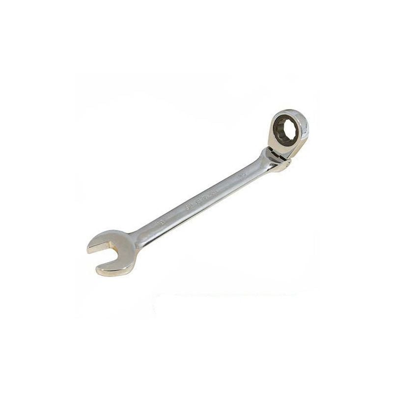 Silverline - clé mixte à cliquet à tête inclinable 15 mm 793805