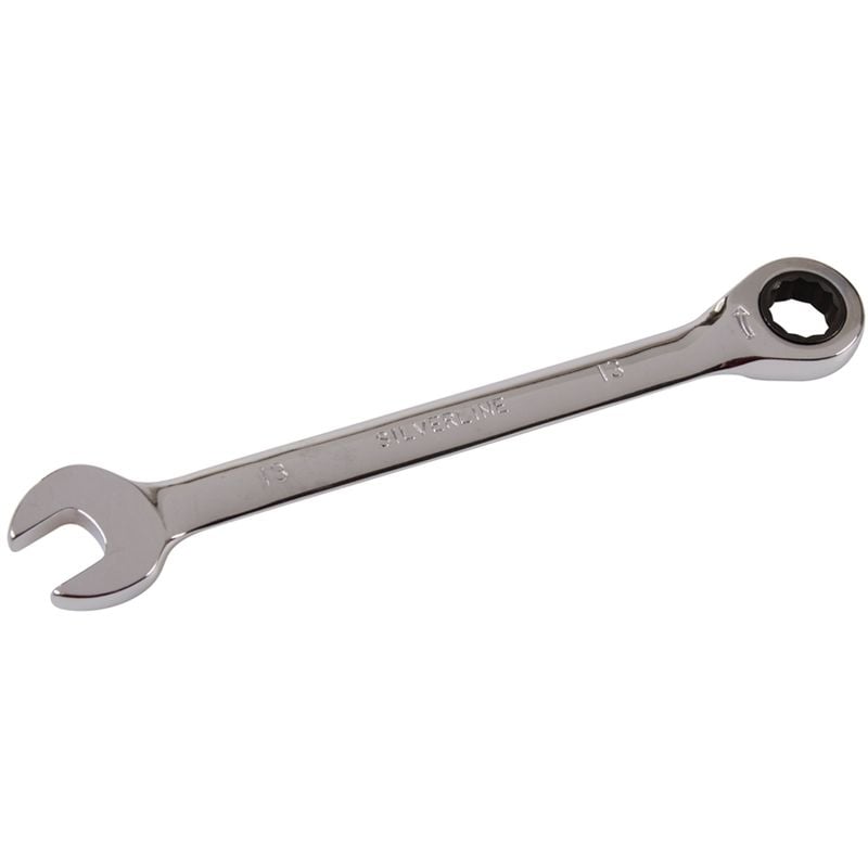 Oc-pro - clé mixte à cliquet à tête droite 13 mm silverline 245073