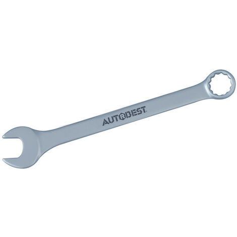 Clé mixte, acier au chrome vanadium, satinée, diamètre 18 mm - AUTOBEST