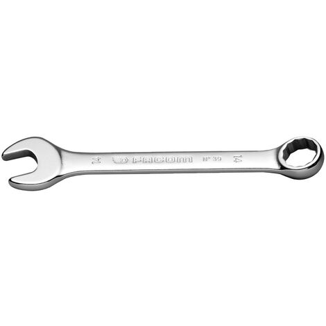 Clé mixte courte métrique diamètre 9mm longueur 98mm - FACOM - 39.9