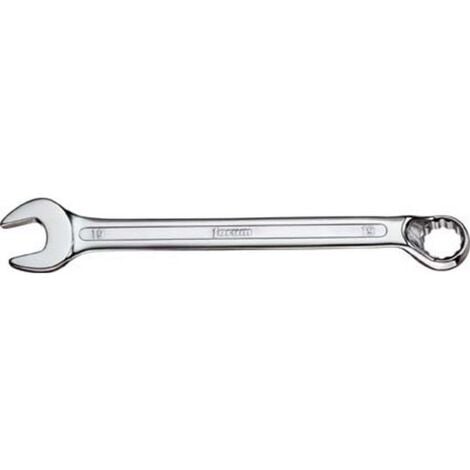 Clé mixte, DIN 3113 A, poli, Cote s/plats : 26 mm, Long. 300 mm