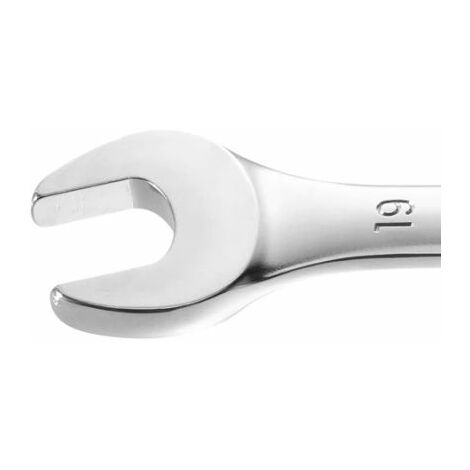 Facom – Clé mixte 29 mm – Tête OGV® pour serrage puissant – Longueur 364 mm – Finition chrome satinée – Pour travaux en série