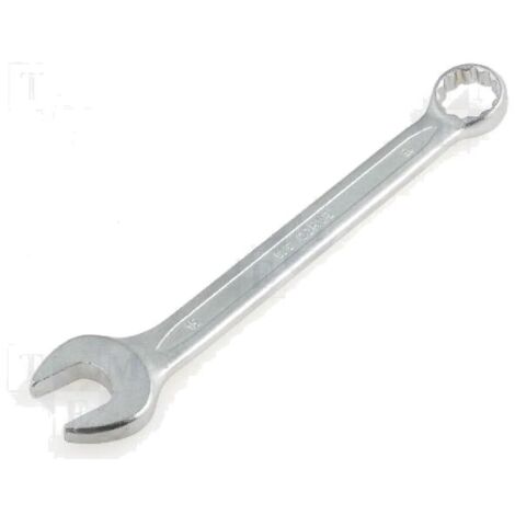 Cle mixte plate oeil - 15 mm 170 mm