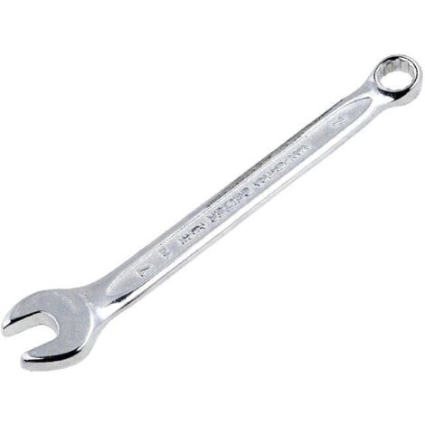 Cle mixte plate oeil - 7 mm 110 mm