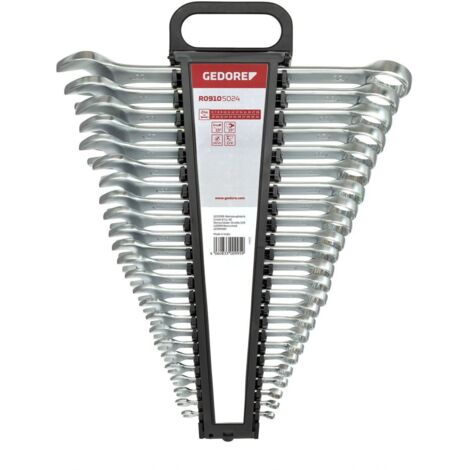 Clé mixte rouge Gedore SW 6-32mm 24 pcs
