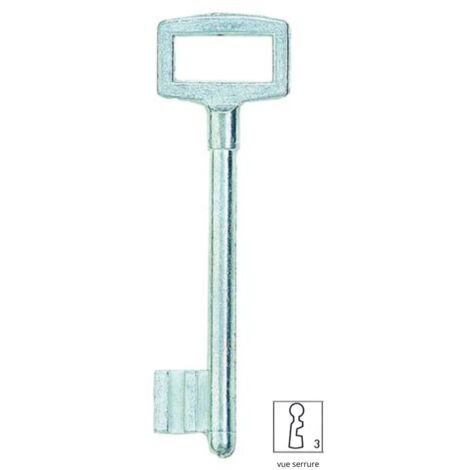 Clé n°3 pour serrure en applique - THIRARD