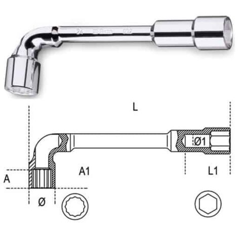 Clé ouverte beta series beta 55 poignée ergonomique résistante corrosion