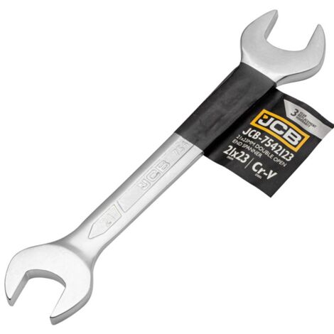 Clé plate 21x23 mm Cr-V JCB