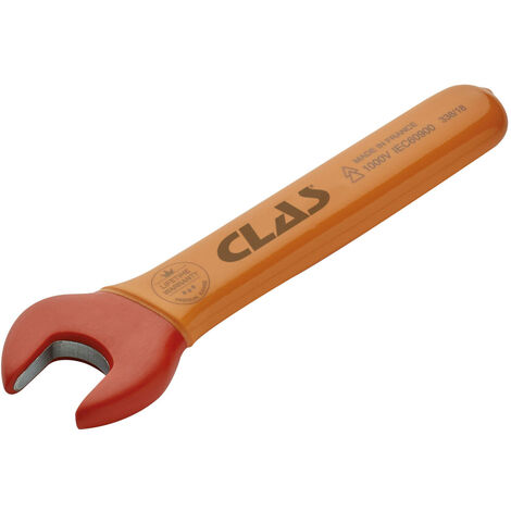 Clé plate 23mm isolée 1000V premium IEC 60900 en Crv - OE 0523 - CLAS Equipements