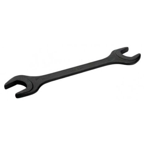 Clé plate Bahco 17x19 mm angle 15 degrés finition phosphate