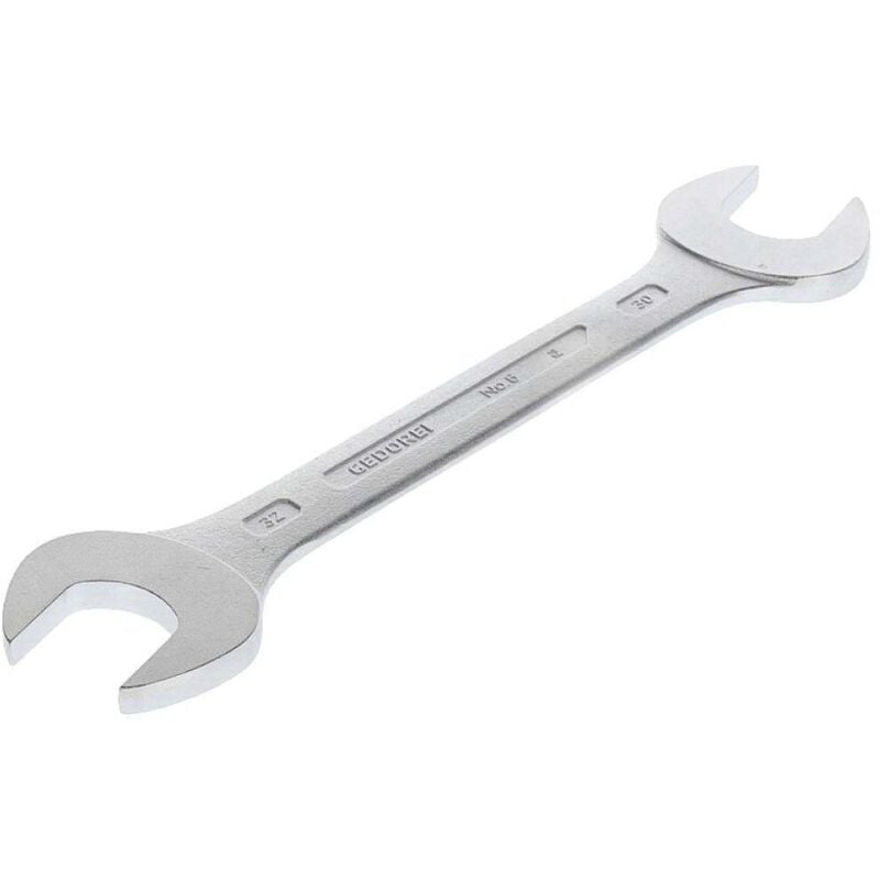 6068120 6 30X32 Clé à fourche double Ouverture de clé (métrique) 30 - 32 mm - Gedore