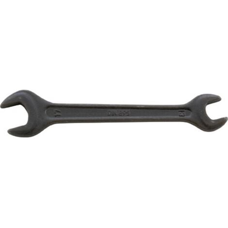 Clé plate double DIN 895, Cote s/plats : 22 x 24 mm, Long. 221 mm